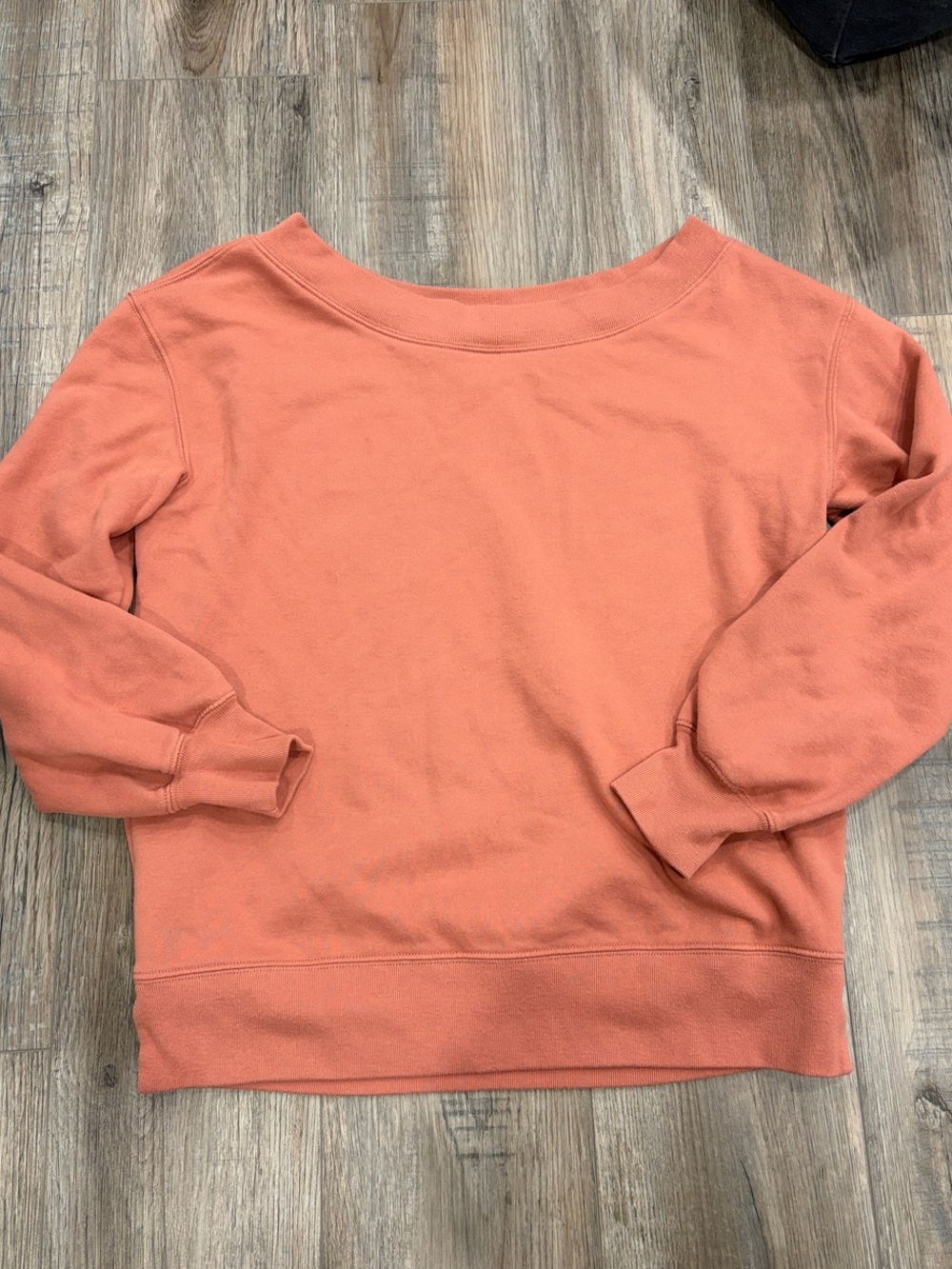 Abercrombie & Fitch Off-the-Shoulder Sweater in Coral